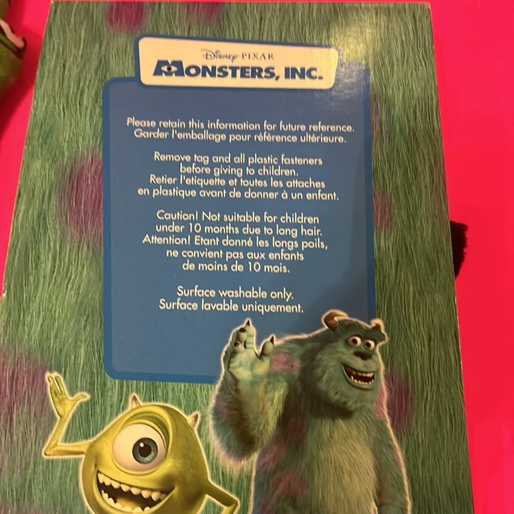 Collectable Disney-Pixar Store Monsters Inc. Boo Plush Doll BRAND NEW IN BOX - Picture 5 of 6
